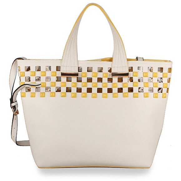 Checkered Design Purse Women Handbag Ladies Tote Shoulder Bag - Picture 2 of 2